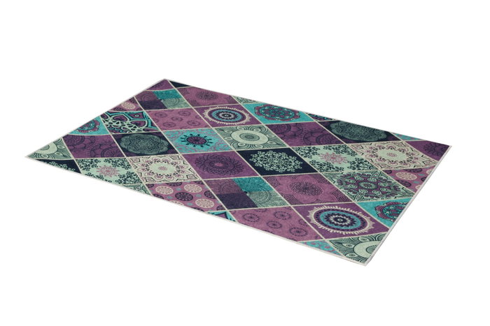Conceptum Alfombra de Pasillo Valencia 80 x 150 cm Multicolor